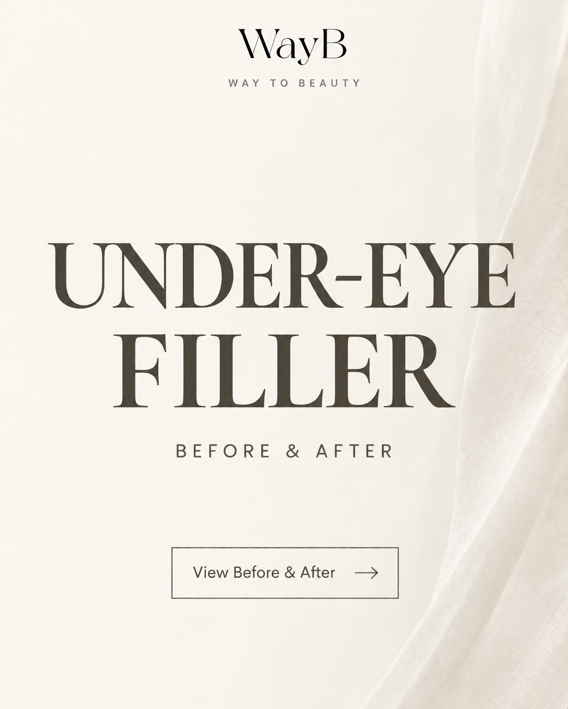 Under-Eye Filler Before & After