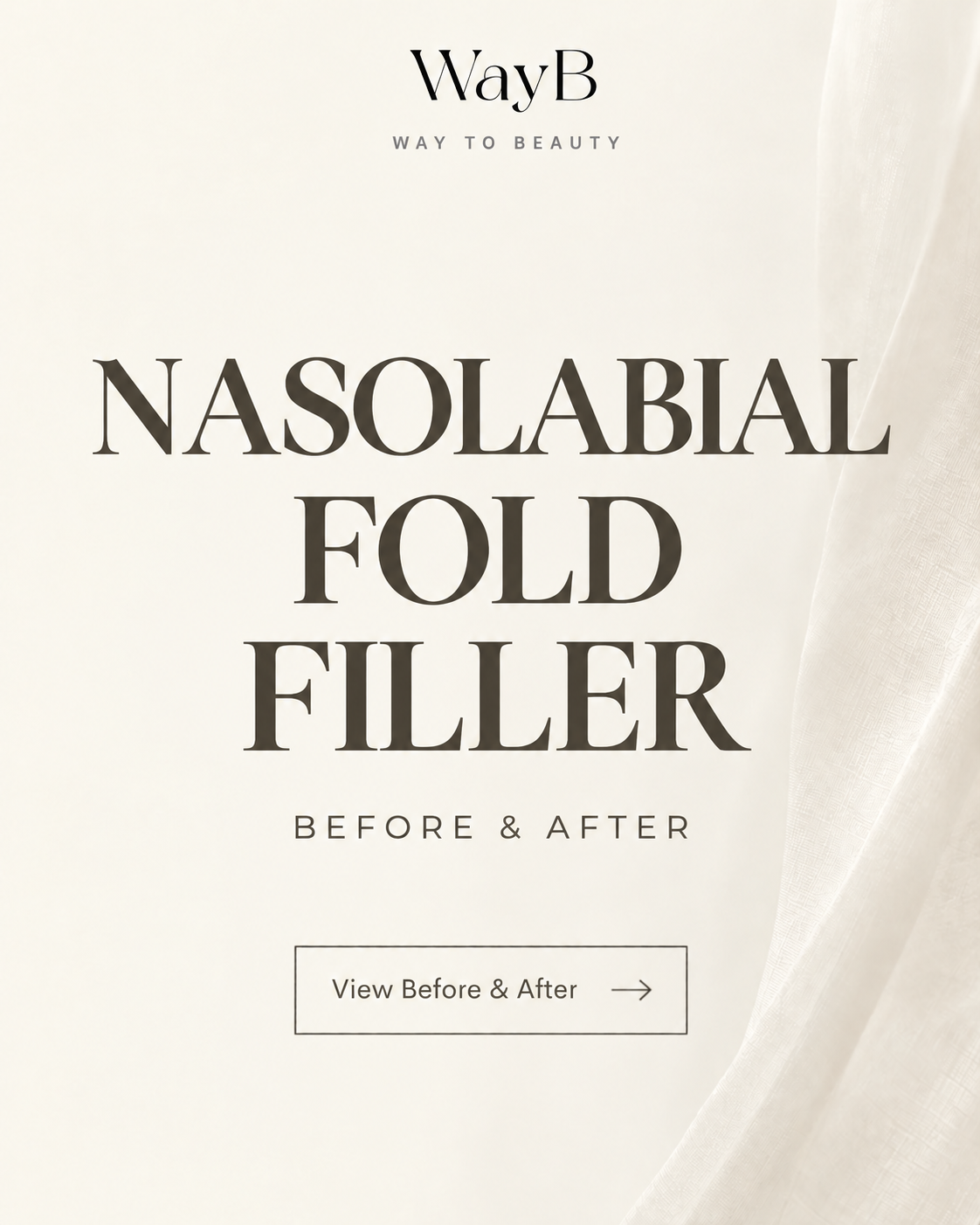 Nasolabial Fold Filler Before & After